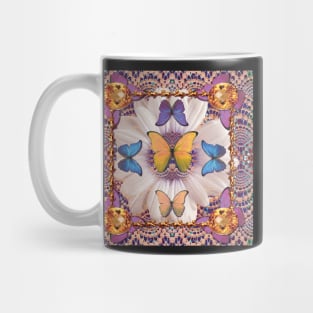 Lace Butterfly Hole Mug